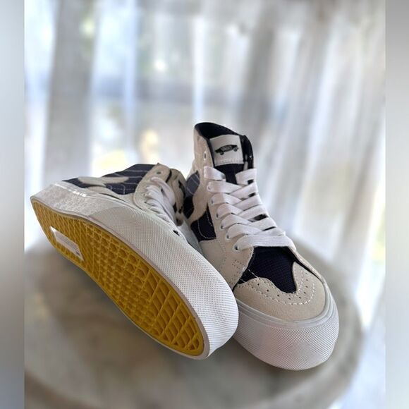 Vans Vault SK8-HI WP VR3 LX Navy Patchwork Size 6 Mens 7.5 Women main image 7